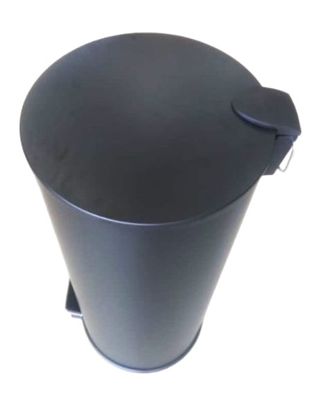 Durable Dust Bin-Matte Black - 30 Litre