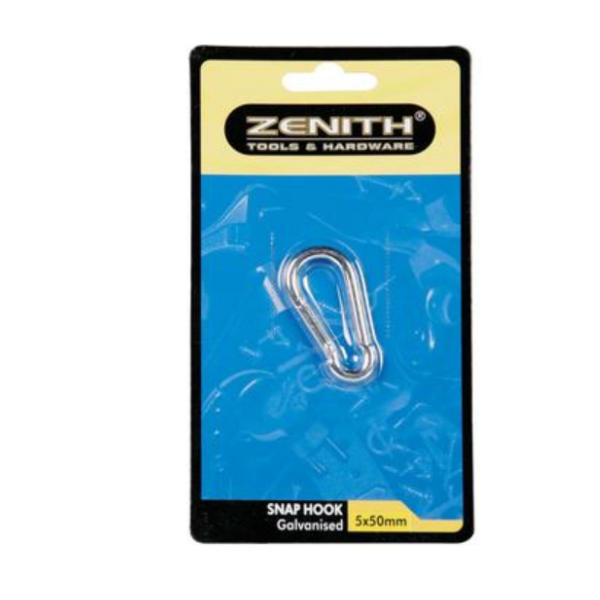 Zenith - Galvanised Snap-Hook- Pack Of 3