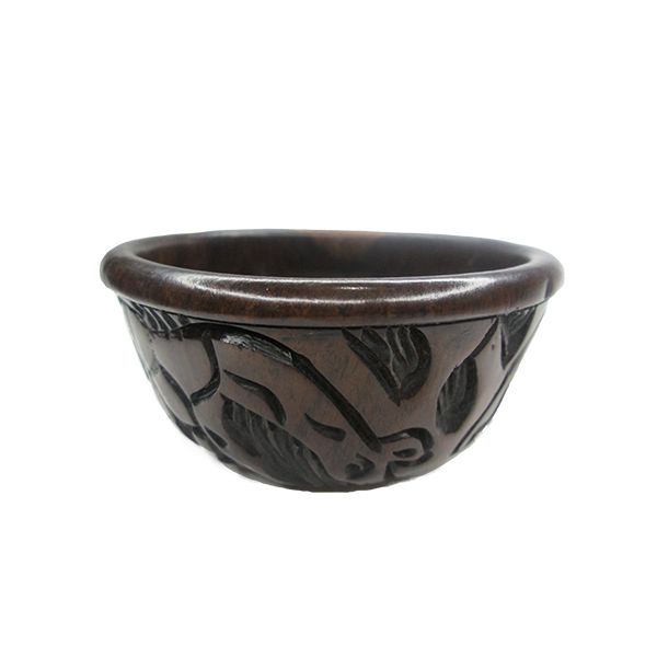 Authentic Handmade African Small Wooden Bowl