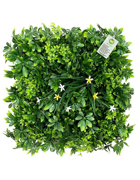 Masturf Premium Amazon Forest 50 x 50cm Fake Leaves UV Green Wall Panel