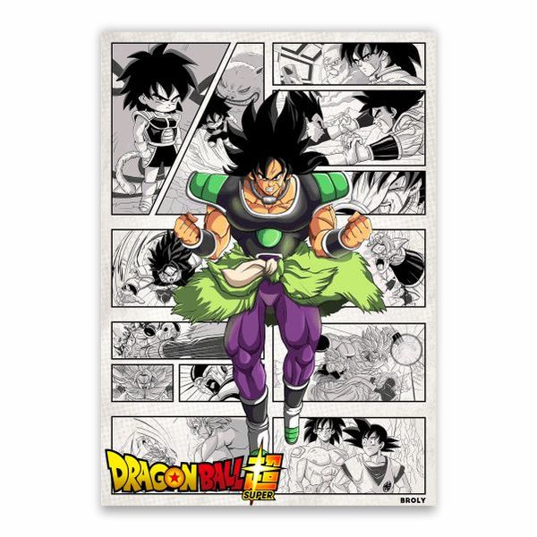 Broly Dragon Ball Z Poster - A1