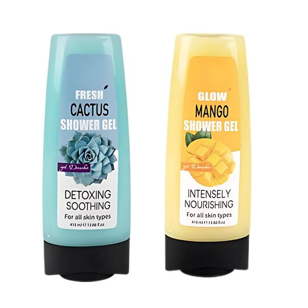 2 Pack of 410ml Body Wash (Cactus and Mango)
