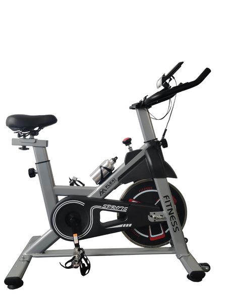 Flexi Muscles - Exercise bike with Device Mount &amp; Comfortable Seat Cushion