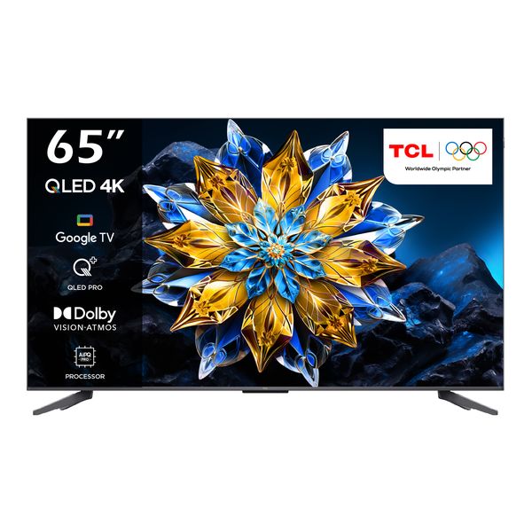 TCL 65" C655 4K PRO QLED Smart TV with Dolby Atmos