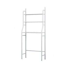 3-Tier Adjustable Standing Storage Rack Shelf Over Washing Machine ...