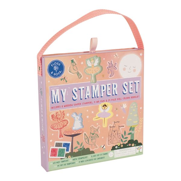Floss &amp; Rock Stamp Set Creative Art Enchanted