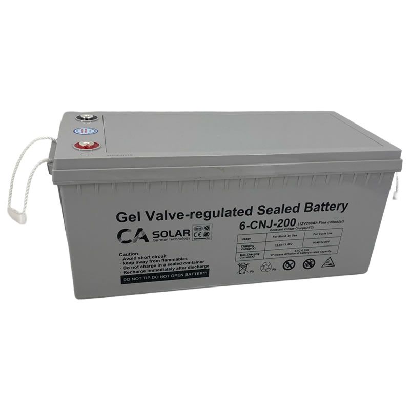 12V 200Ah Solar Gel Deep Cycle Battery 6-CNJ-200 | Buy Online in South  Africa | takealot.com