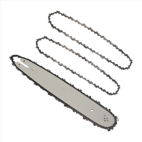 16 Inch Chain Saw Guide Bar with 3 Pcs Chains for Stihl 009 012 021