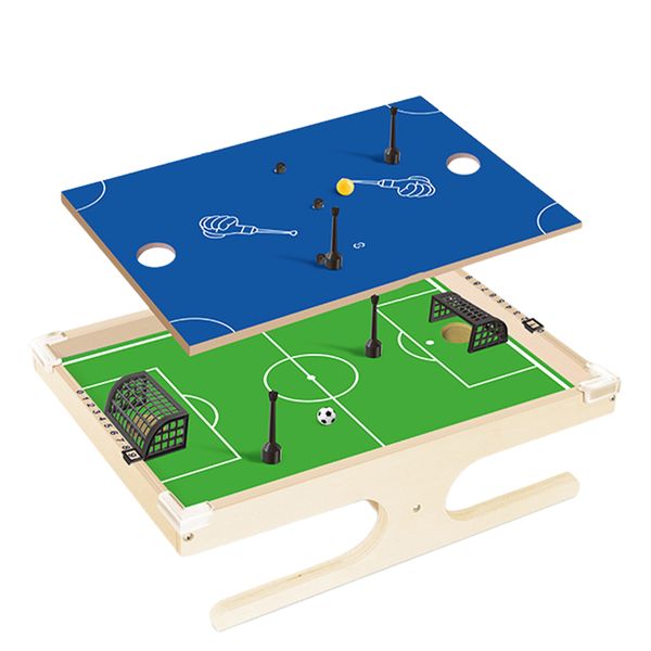 Tabletop Football Table Mini Soccer Air Hockey Game Table Toy for Game Room