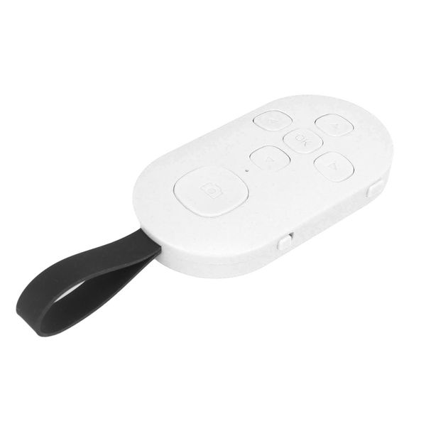 White Rechargeable Media Remote For Various Devices