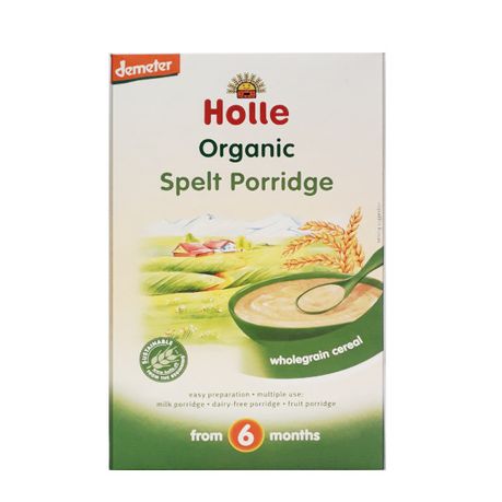 holle organic spelt porridge