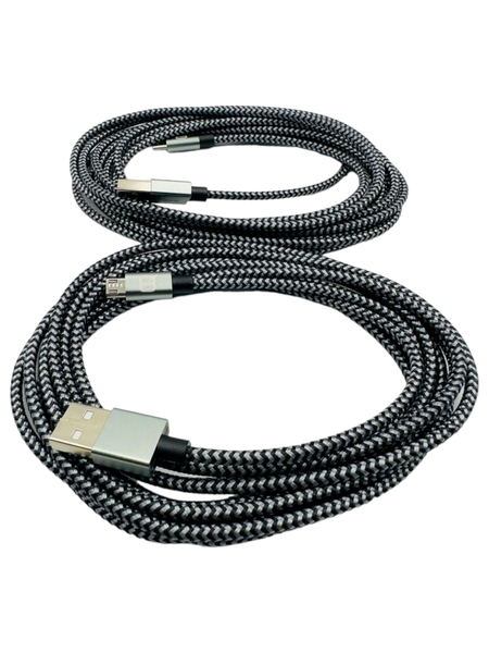 3 Meter Twin Set USB to Micro - Charging Cable