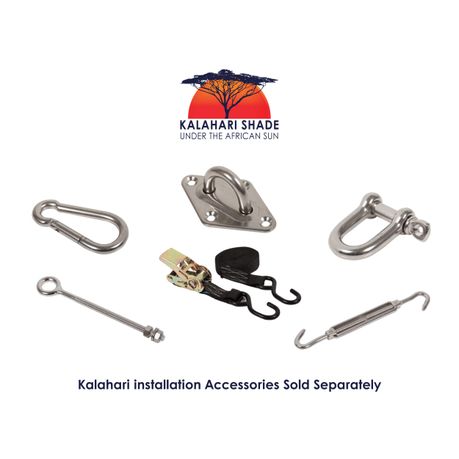 Kalahari Extreme Square Shade Sail 5.4×5.4m | Shop Today. Get it