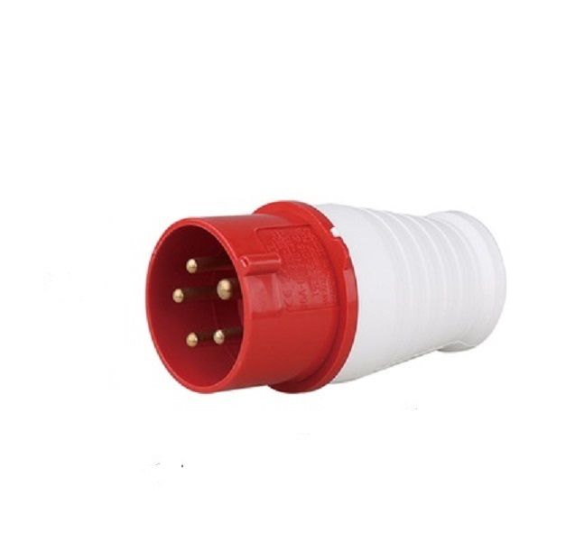 Industrial Plug Waterproof Aviation Plug 32A,5 Pin,3P+N+E,415V, IP67
