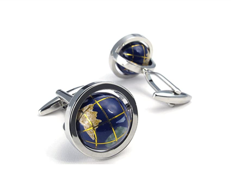 Mens Cufflinks World Map Buy Online in South Africa