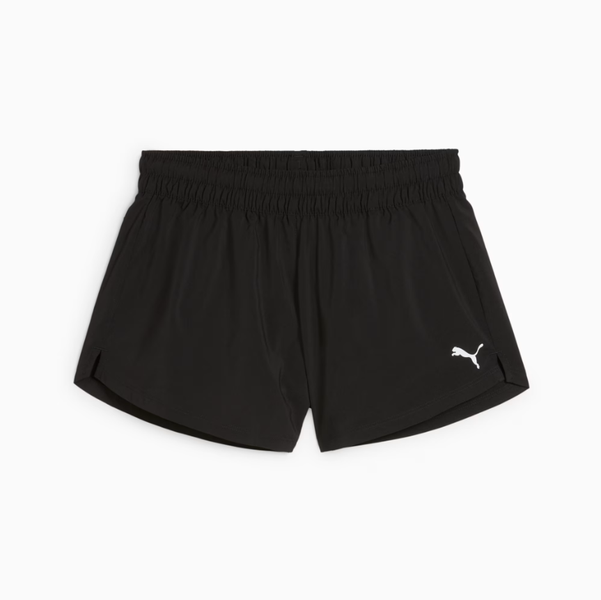 Puma Women's Essential 3-Inch Woven Training Shorts - Puma Black