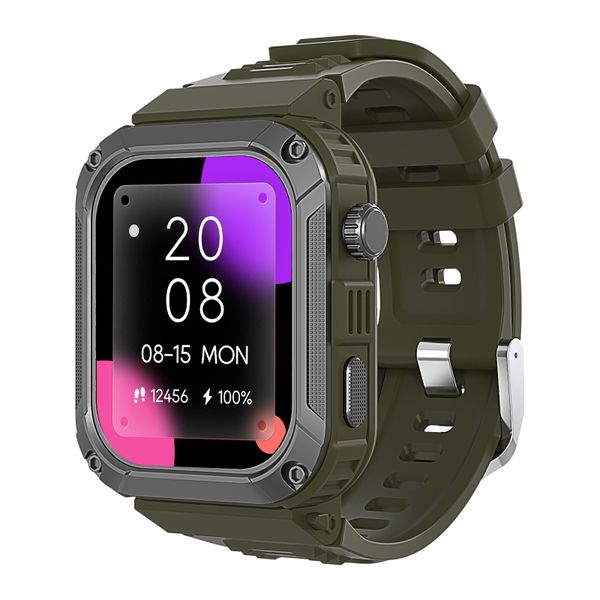2-in-1 Smart Watch + E-Cigarette SA - 2.01" TFT, 500 Puffs, NFC