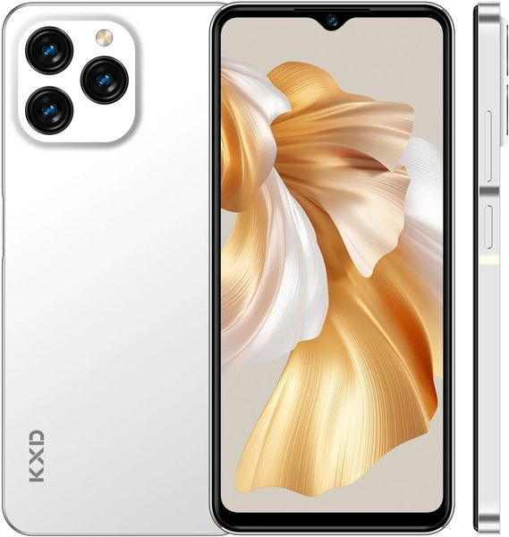 KXD A07 Unlocked Android 12 Phone, 6.52" HD+, 3GB+64GB, 4G Dual SIM