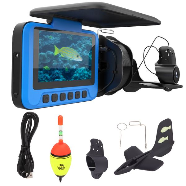 Fishing Gear,Visual Fish Finder,4.3 Inch HD Fishing Camera, Fish Detector