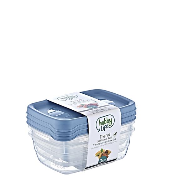 Trend Rectangular Storage Box 3 x 0,3 L