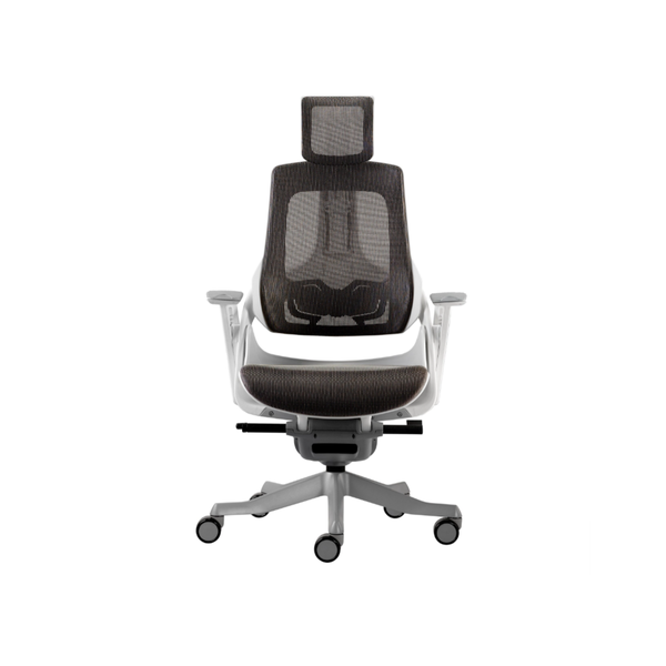 Aluminium Base Ergonomic Swivel Office Chair with Adjustable Height