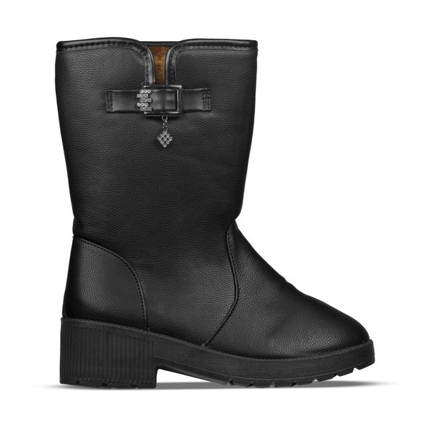 Kol Tov Delfin Women Black Sole Boots