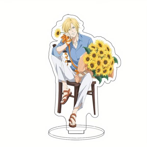 Anime Peripheral Sign, Collectible, Gift for Enthusiasts, Desk Decor