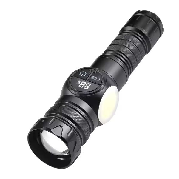 Telescopic Zoom LED Flashlight
