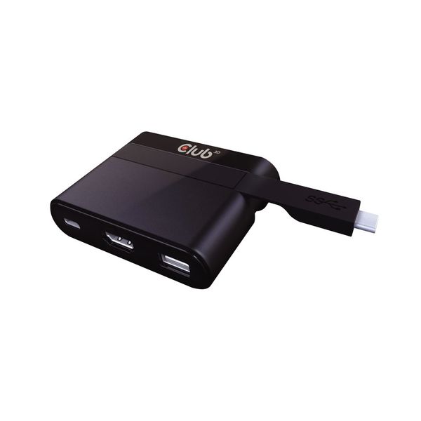 Club 3D USB 2.0 Type-C to HDMI 4K@ 60hz Charge 60w Mini Dock