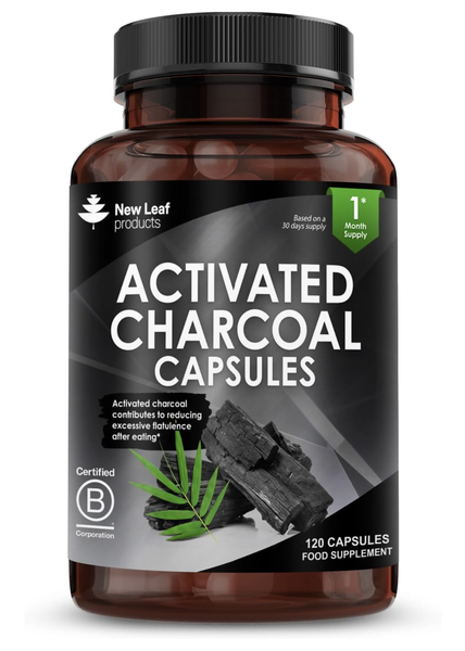 Activated Charcoal High Strength 120 Capsules