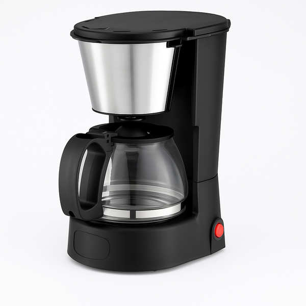 Small Coffee Maker - 0.75L, 550W, Easy Clean