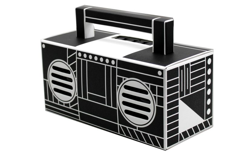 Portable ABT-810 TWS Bluetooth Fashion Radio - Drawn Paper Finish