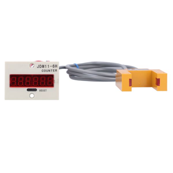 Electronic Sensor Counter BEM-6H-30E4-CTAC 110V Automatic Digital Display