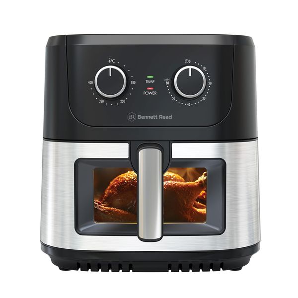 Bennett Read 8L Air Fryer with Window - Stainless Steel