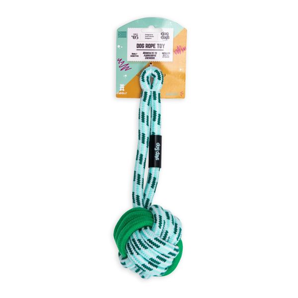 Rope Knot Green 30cm