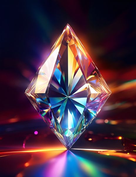 Canvas Wall Art Home Decor - Diamond jewelry