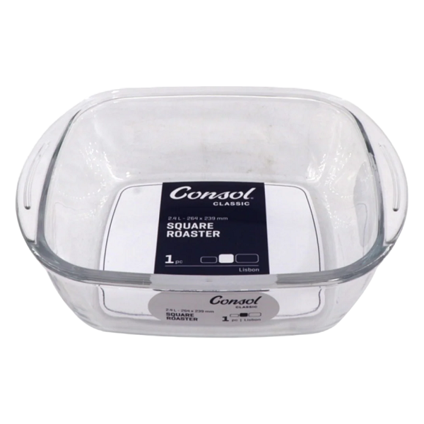 Consol - 2.4L Square Roaster (Pack Of 6)