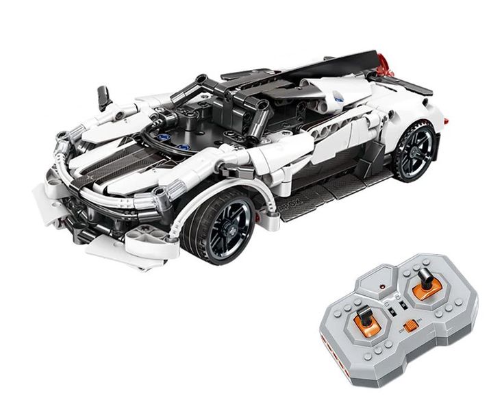 415 Pcs Remote Control Racing Car For Boys Ages 6+, DIY Assembly -B5276