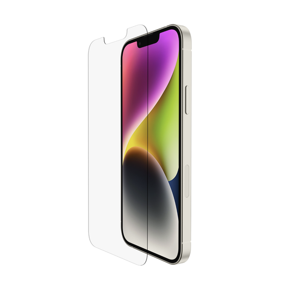 Belkin Screenforce UltraGlass Treated Screen Protector For iPhone 14 / iPhone 13 / iPhone 13 Pro - Clear - Premium Brand