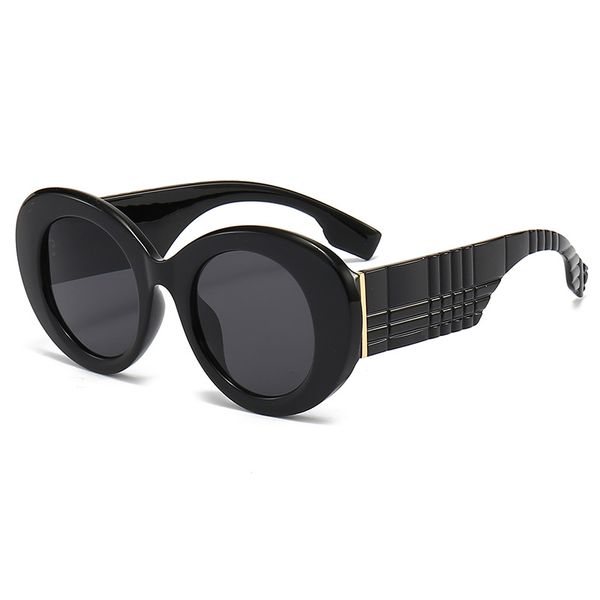 Elegant Luxurious Thick Frame Large Women UV400 Sunglasses