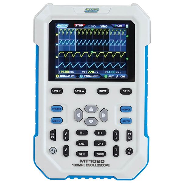 Major Tech 180MHz Dual Channel Oscilloscope (MT1020)
