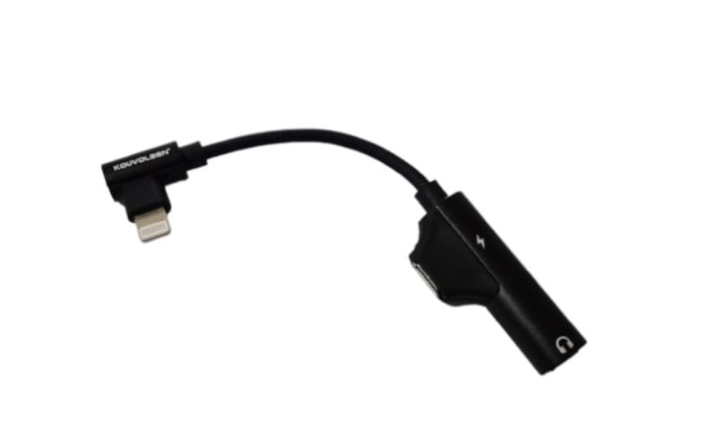 IOS x 2 &amp; 3.5mm Audio Jack 3 in 1 Converter M2-092