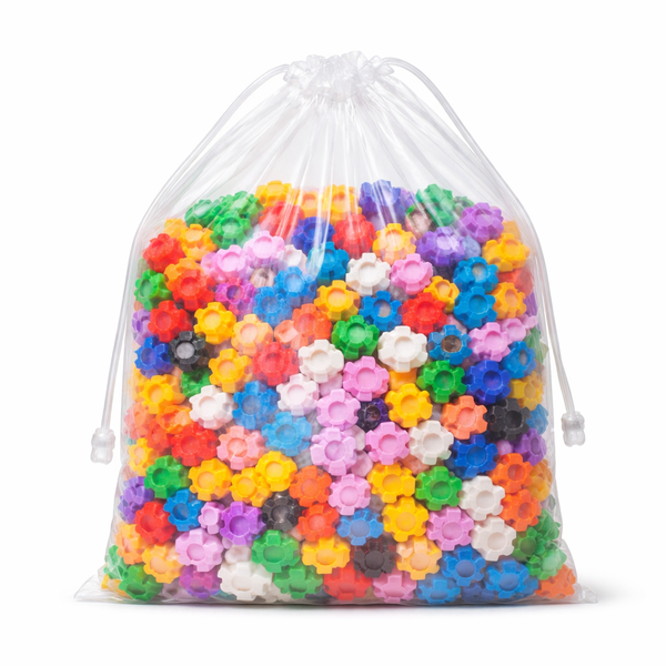 280 Pieces Hexagonal Building Blocks - Multicolor