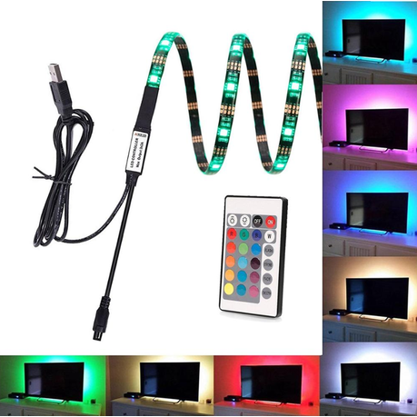 3M USB TV RGB LED 5050 Strip Light Shop Today. Get it Tomorrow