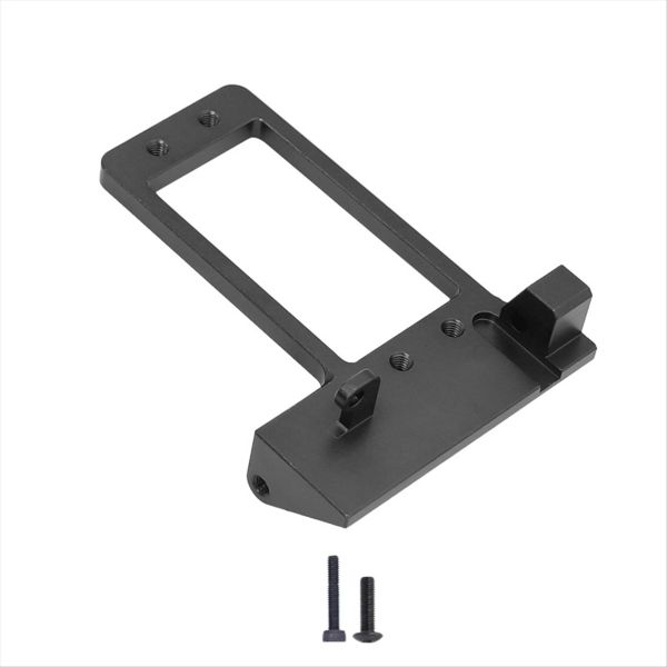 Front Axle Bat Servo Mount for 1/10 Rc Crawler Car Vp F9 Diy Silver