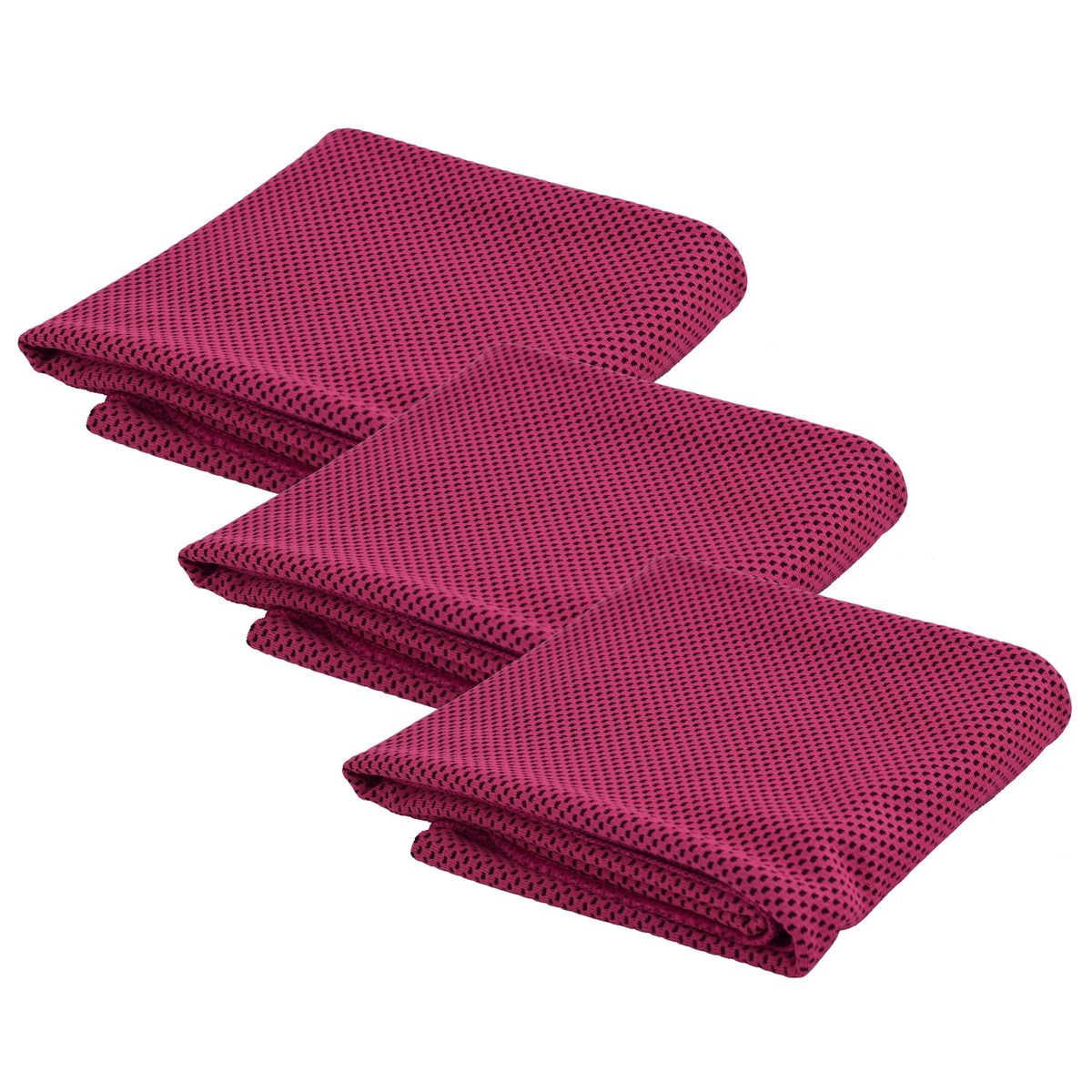 Three Marco Ice Cooling Towels - Pink