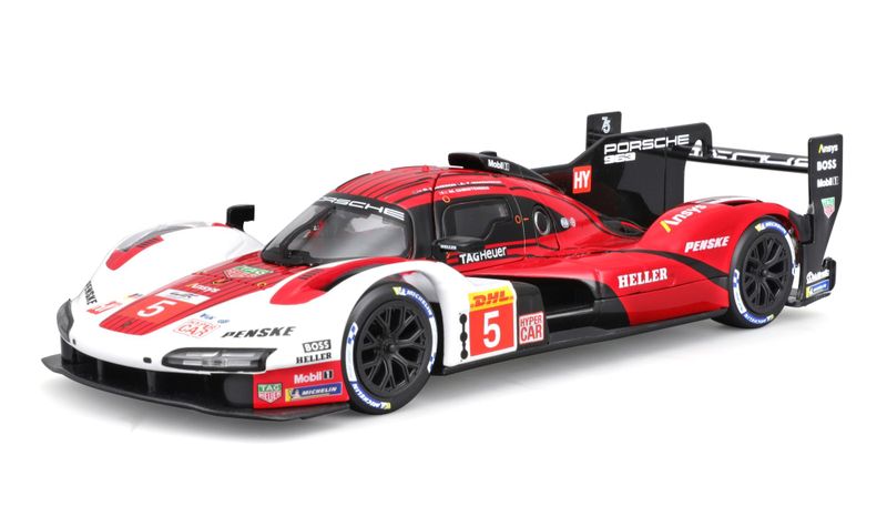 Bburago 1/24 Porsche 963 #5 24H Le Mans (24.2cm Long)