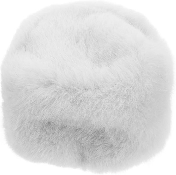 White Microphone Windscreen Soft for Lavalier Lapel Mics Noise Reduction