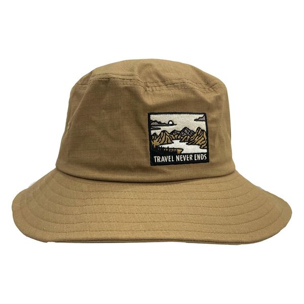 Forclaz Anti-Uv Trekking Hat Travel 100 - Brown