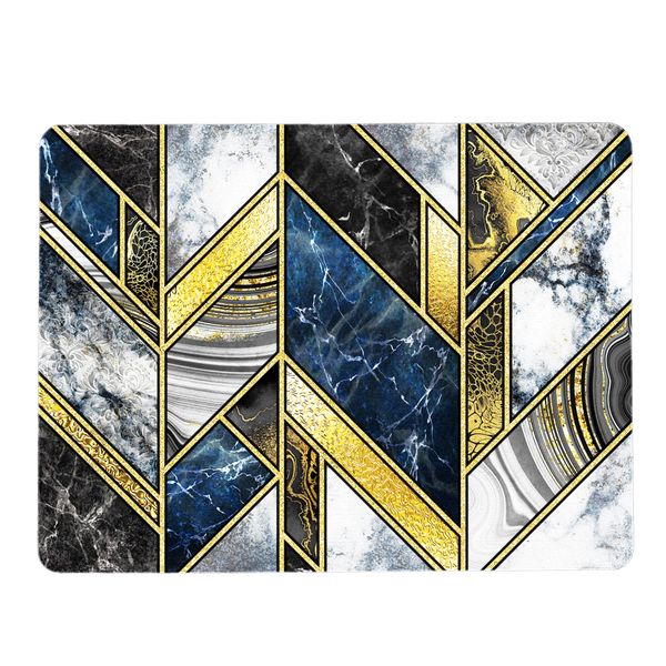 Blue Marble Abstract Mouse Pad